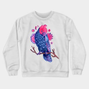 Bi Pride with Gang-Gang Cockatoo Crewneck Sweatshirt